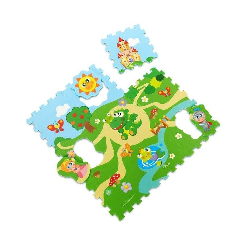 Chicco  παζλ χαλάκι κάστρο (9τμχ) y03-05316-00 - Chicco