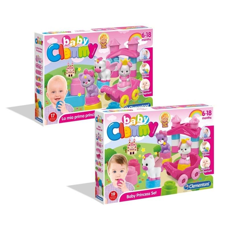 Clemmy η πρώτη μου πριγκίπισσα, μαλακά τουβλάκια - 2 σχέδια 1033-17203 - Clemmy