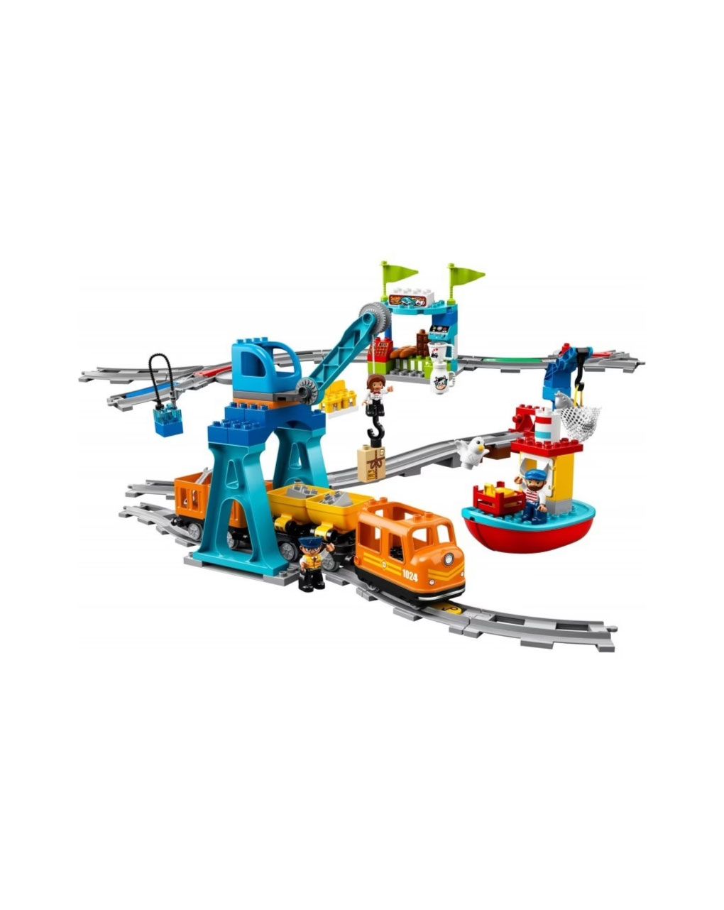 Lego duplo town φορτηγό τρένο 10875 - Lego