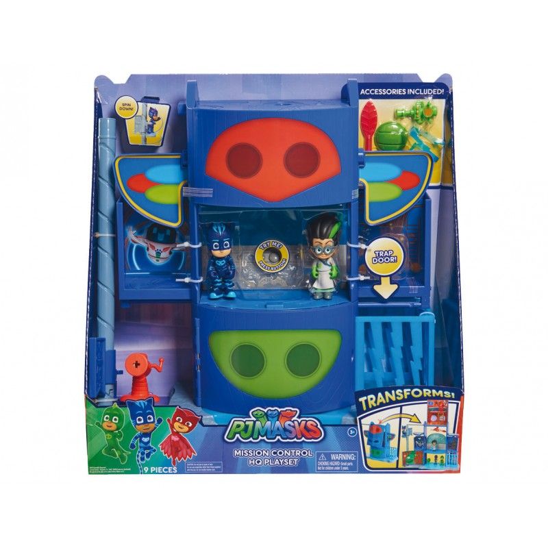Pj masks - πιτζαμοήρωες αρχηγείο ελέγχου mission control headquarters pjm76000 - PJ MASKS
