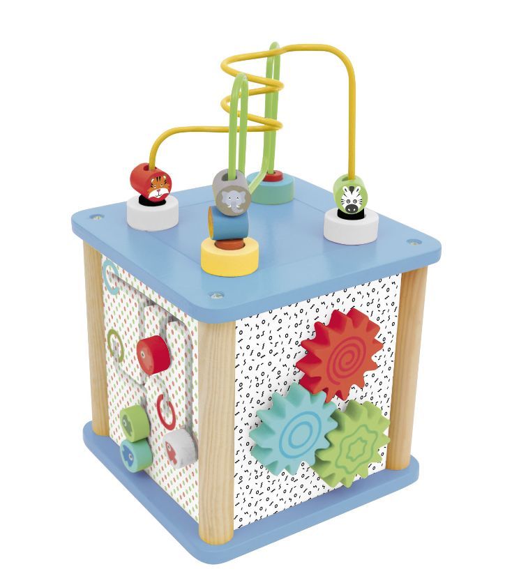 Wood n’ play - ξύλινος κύβος δραστηριοτήτων - Wood'N Play