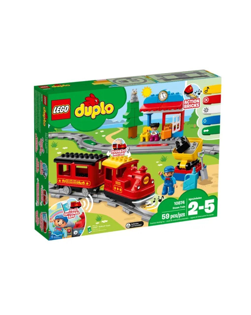 Lego duplo town ατμοκίνητο τρένo 10874 - LEGO, LEGO Duplo