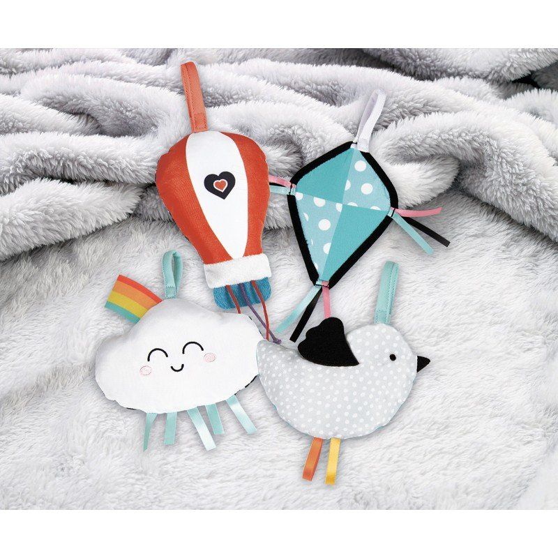 βρεφικό  γυμναστήριο δραστηριοτήτων άσπρο-μαύρο 1000-17319 - BABY CLEMENTONI