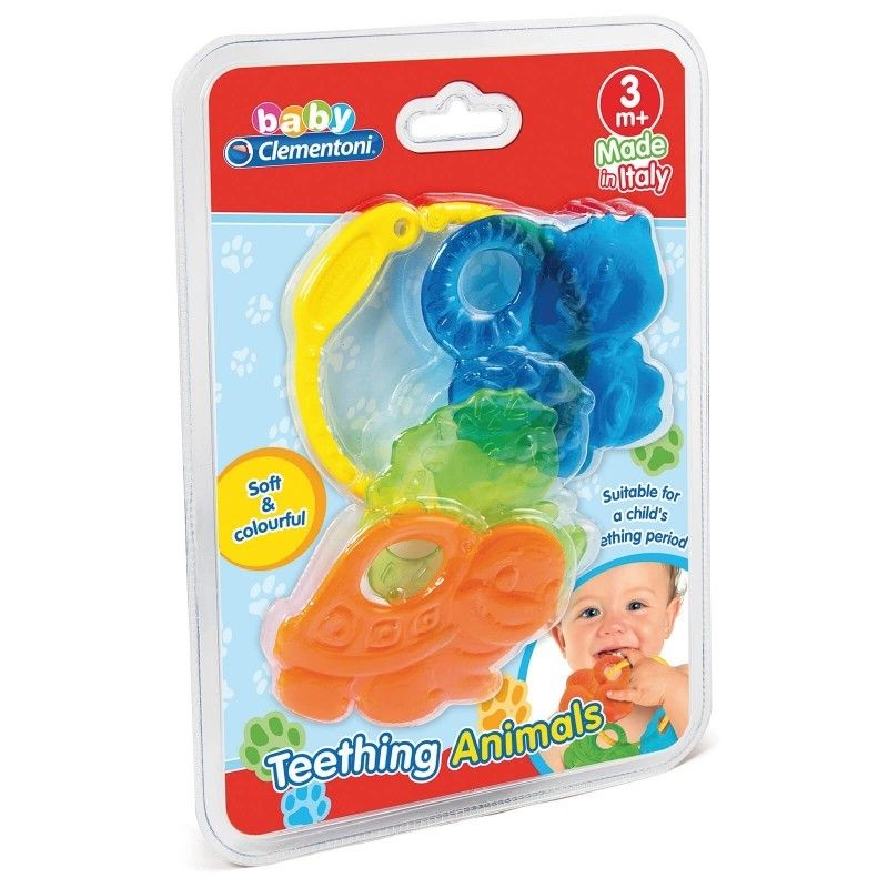 Baby clementoni βρεφικό παιχνίδι οδοντοφυΐας ζωάκια του δάσους 1000-17061 - BABY CLEMENTONI