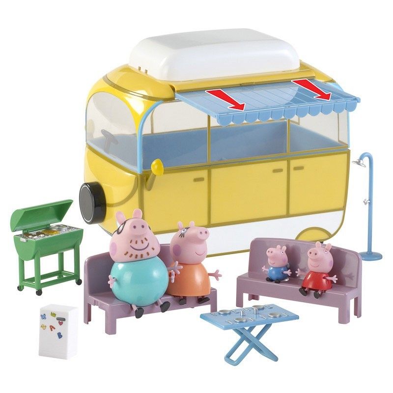 Peppa pig τροχόσπιτο camper van set gph02256 - Peppa Pig