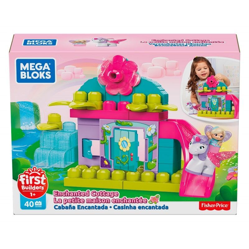 Mega bloks first builders το σπίτι των λουλουδονεραϊδών gkx80 - Mega bloks