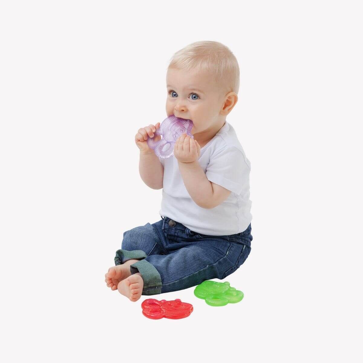 Playgro κρίκος οδοντοφυΐας νερού bee water teether 2τμχ - Playgro
