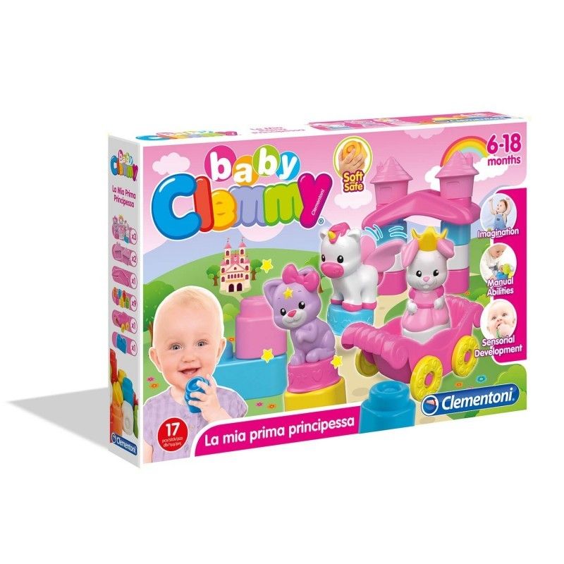 Clemmy η πρώτη μου πριγκίπισσα, μαλακά τουβλάκια - 2 σχέδια 1033-17203 - Clemmy