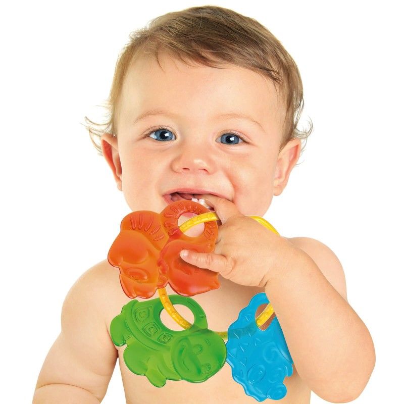 Baby clementoni βρεφικό παιχνίδι οδοντοφυΐας ζωάκια του δάσους 1000-17061 - BABY CLEMENTONI