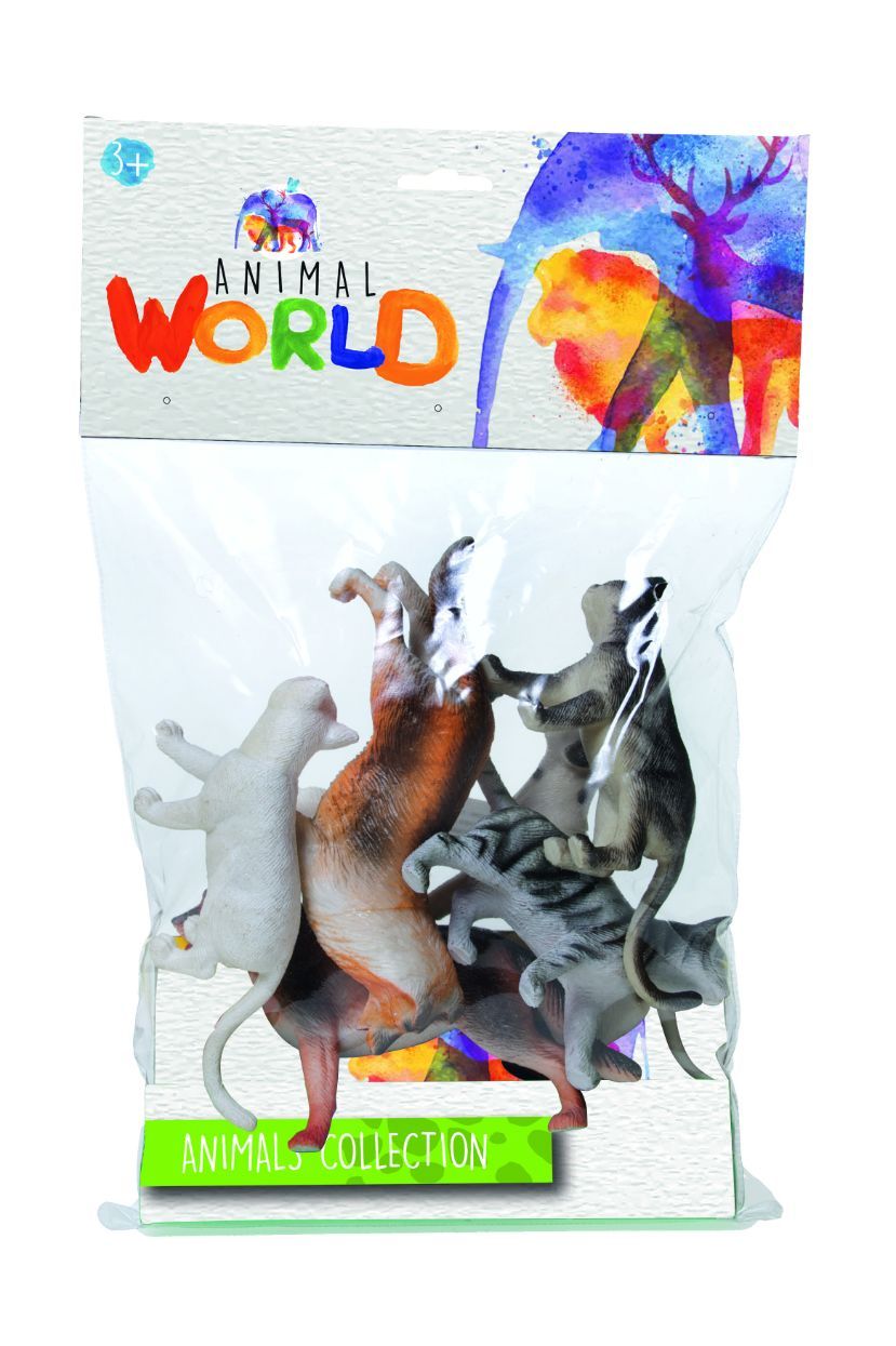 Animal world animals collection 6τμχ