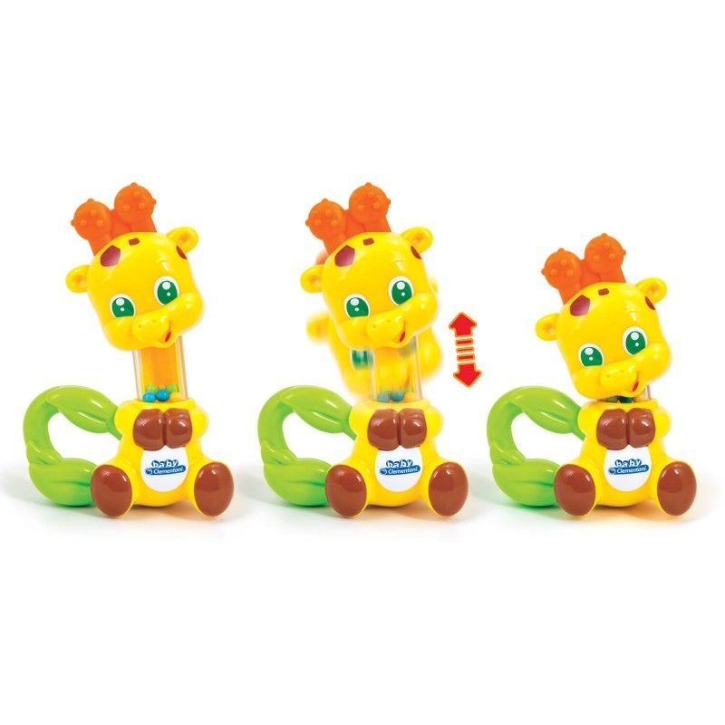 Baby clementoni κουδουνίστρα καμηλοπάρδαλη up and down 1000-14994 - BABY CLEMENTONI