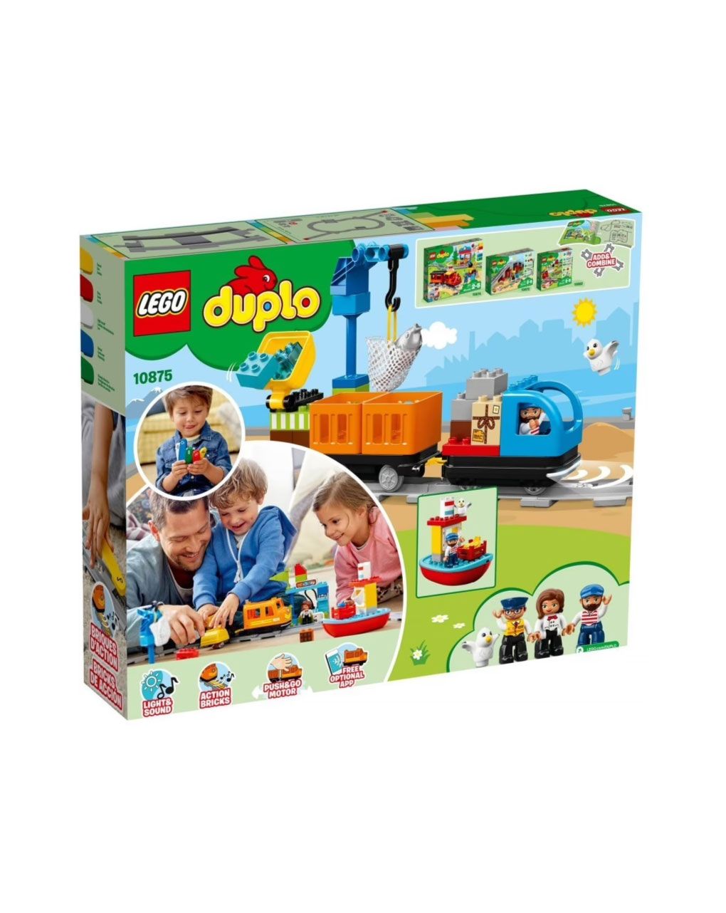 Lego duplo town φορτηγό τρένο 10875 - Lego