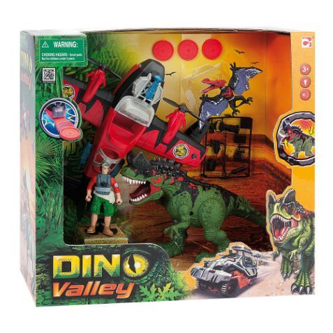 Dino valley playset aereo