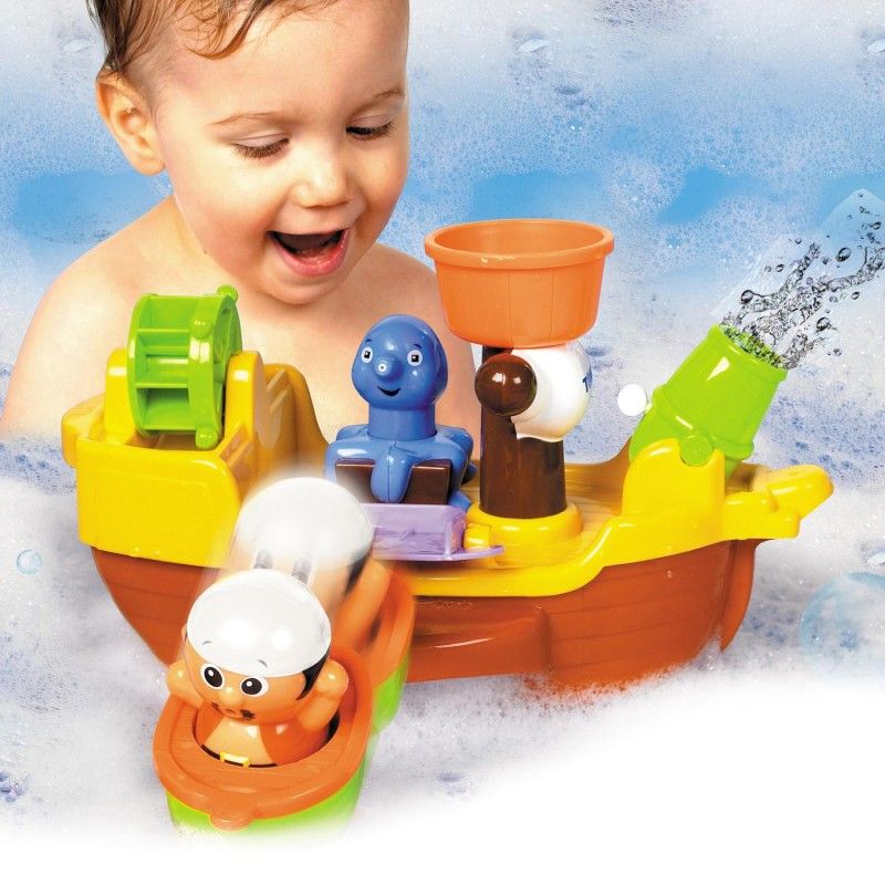 βρεφικό  παιχνίδι μπάνιου καράβι πειρατών toomies 1000-71602 - Tomy Toomies
