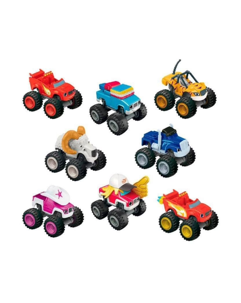 Fisher-price blaze οχήματα die cast 16 σχέδια cgf20 - BLAZE