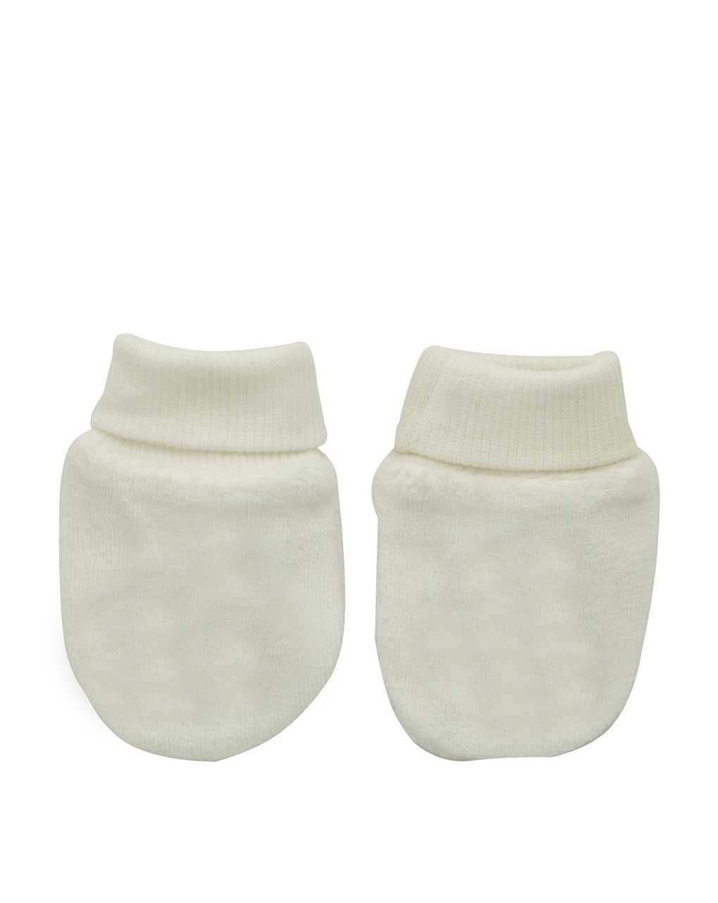 γαντάκια χουφτίτσες σενίλ εκρού - Prénatal