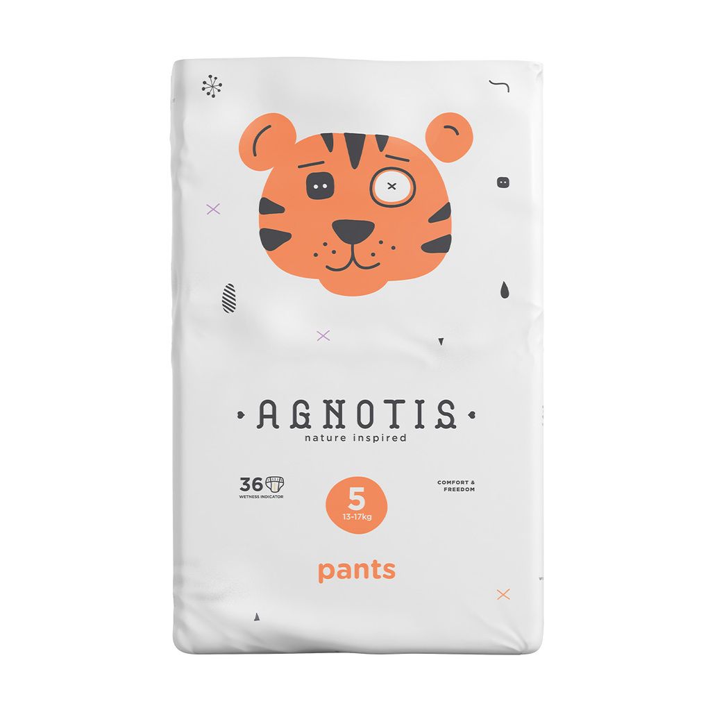 Agnotis πάνες βρακάκι no 5 (13-17kg) 36τμχ agp5