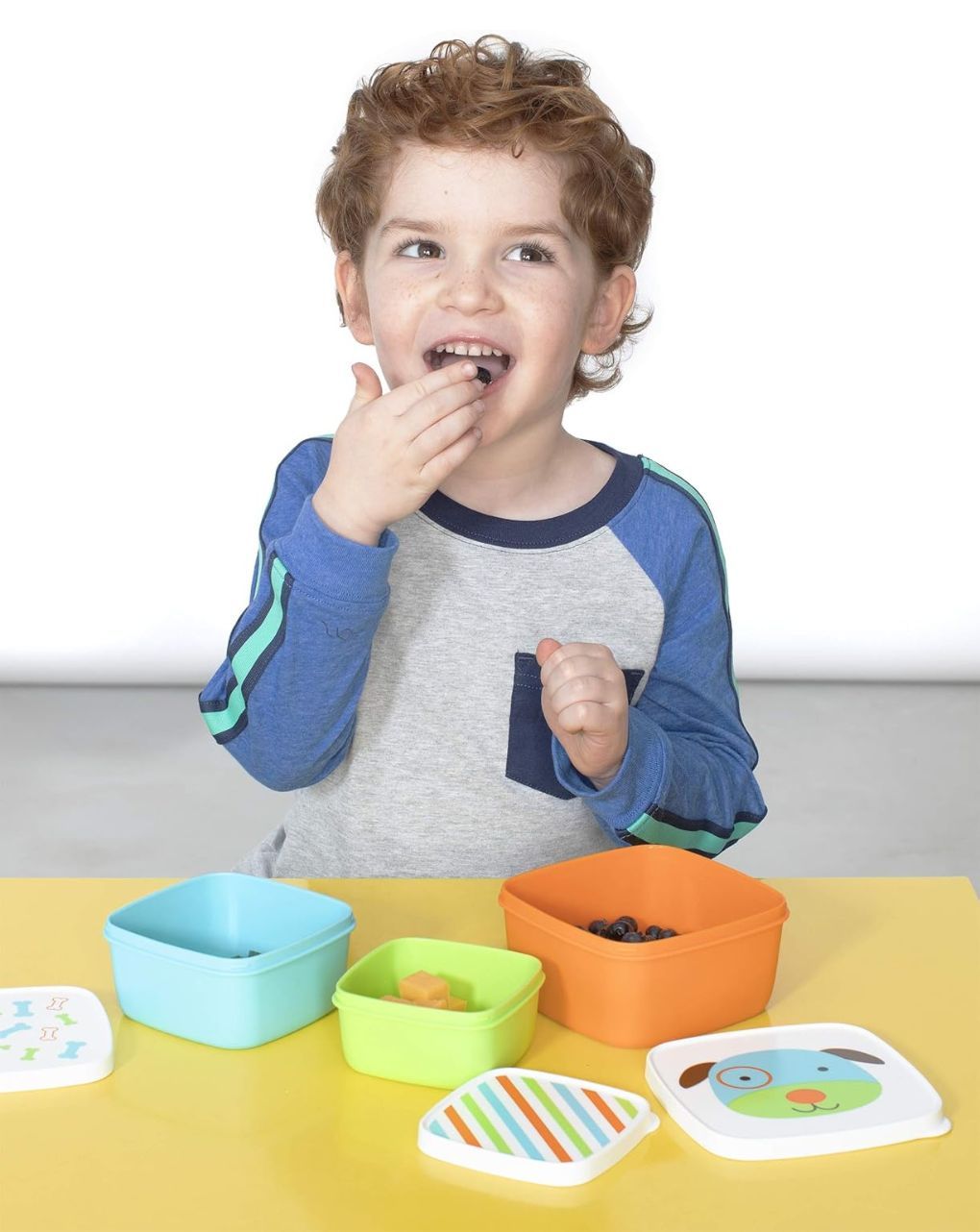 Skip hop zoo σετ δοχείων φαγητού 3σε1 dog 29-2903022-07 - SKIP HOP