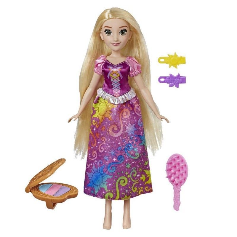 Disney princess rainbow hair rapunzel e4646