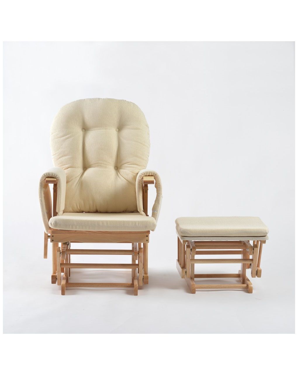 Neonato κουνιστή ξύλινη πολυθρόνα θηλασμού sofia nature - Neonato