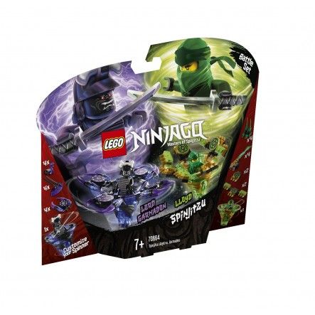 Lego ninjago σπιντζίτσου λόιντ εναντίον γκάρμαντον - spinjitzu lloyd vs. garmadon 70664 - LEGO
