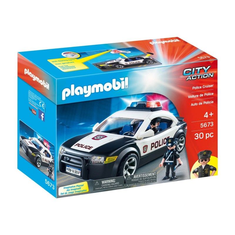 Playmobil city action περιπολικό όχημα αστυνομίας 5673 - Playmobil, Playmobil City Action
