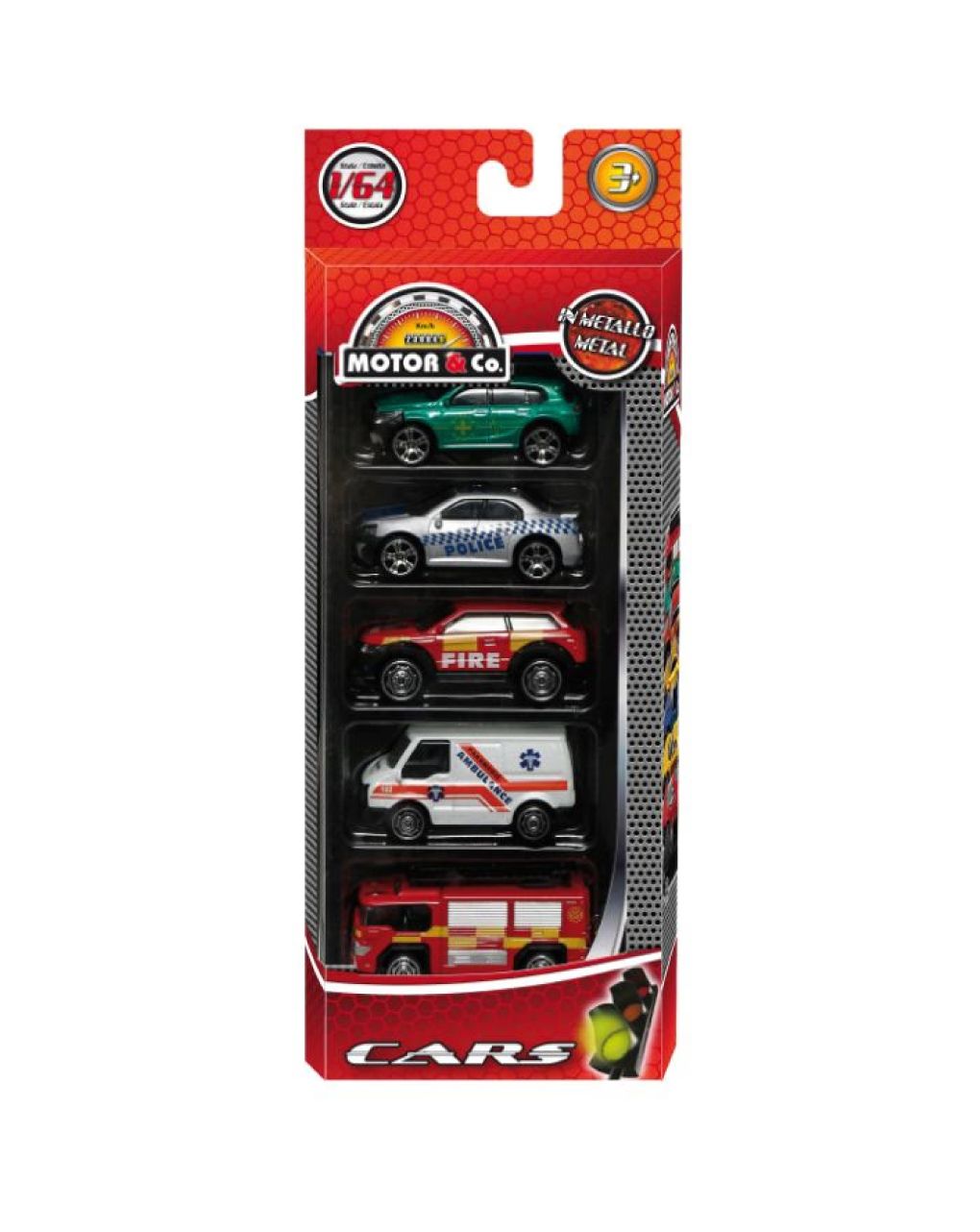 Motor & co - 5 αυτοκίνητα die cast - Motor&Co