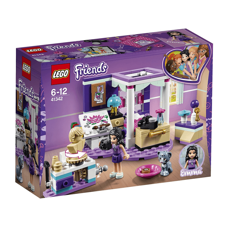 Lego friends το πολυτελές υπνοδωμάτιο της έμμα 41342 - LEGO