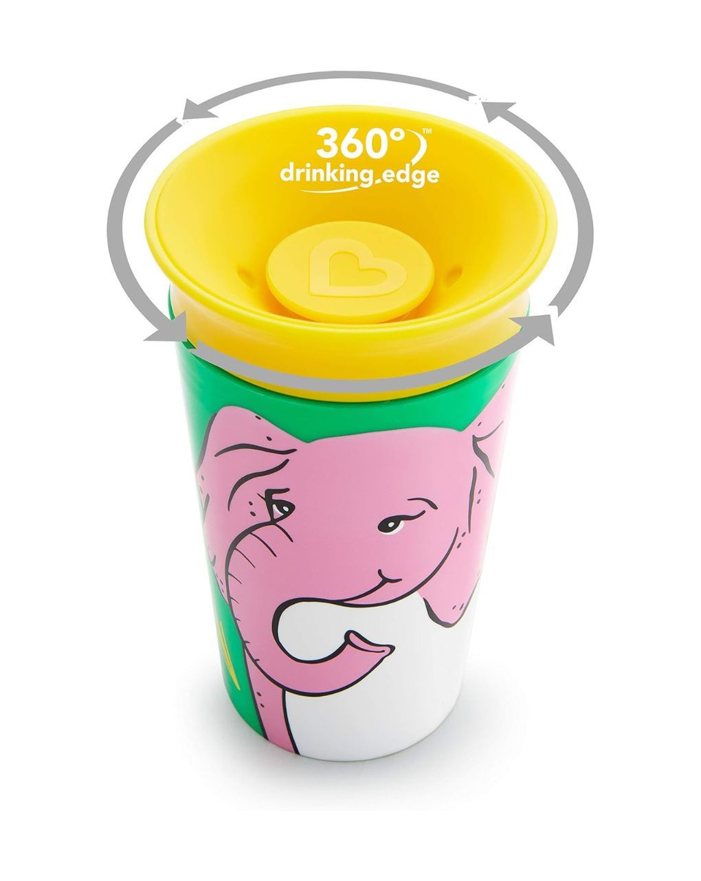 Munchkin ποτηράκι miracle 360˚ sippy 266ml ελέφαντας - Munchkin