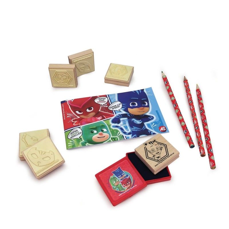 σετ σφραγίδες stampers pj masks 1023-63028 - ART GRECO