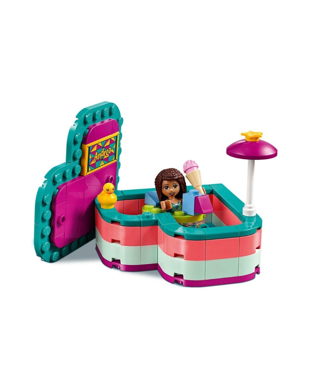 Lego friends καλοκαιρινό κουτί-καρδιά της άντρεα 41384 - Lego, Lego Friends