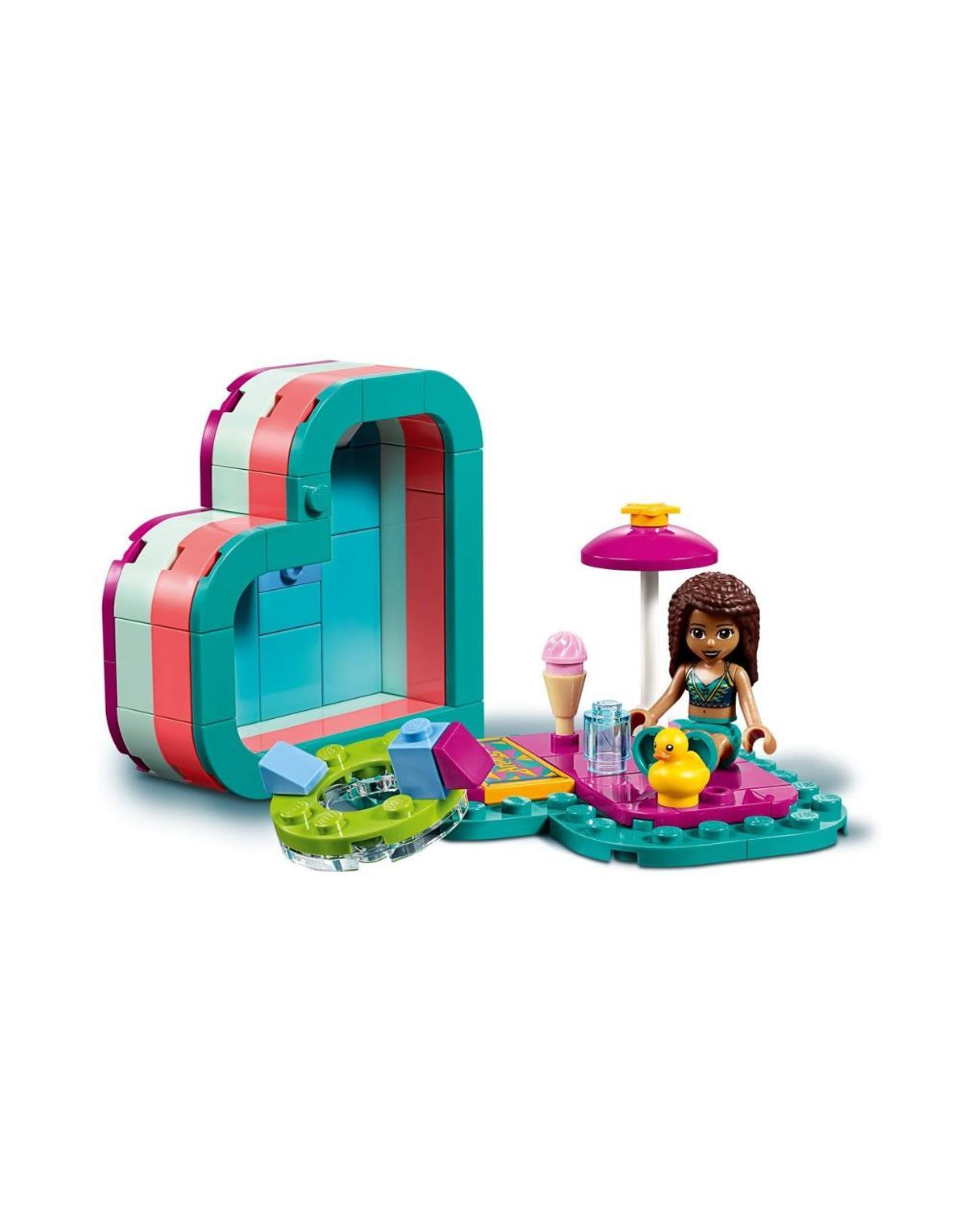 Lego friends καλοκαιρινό κουτί-καρδιά της άντρεα 41384 - Lego, Lego Friends