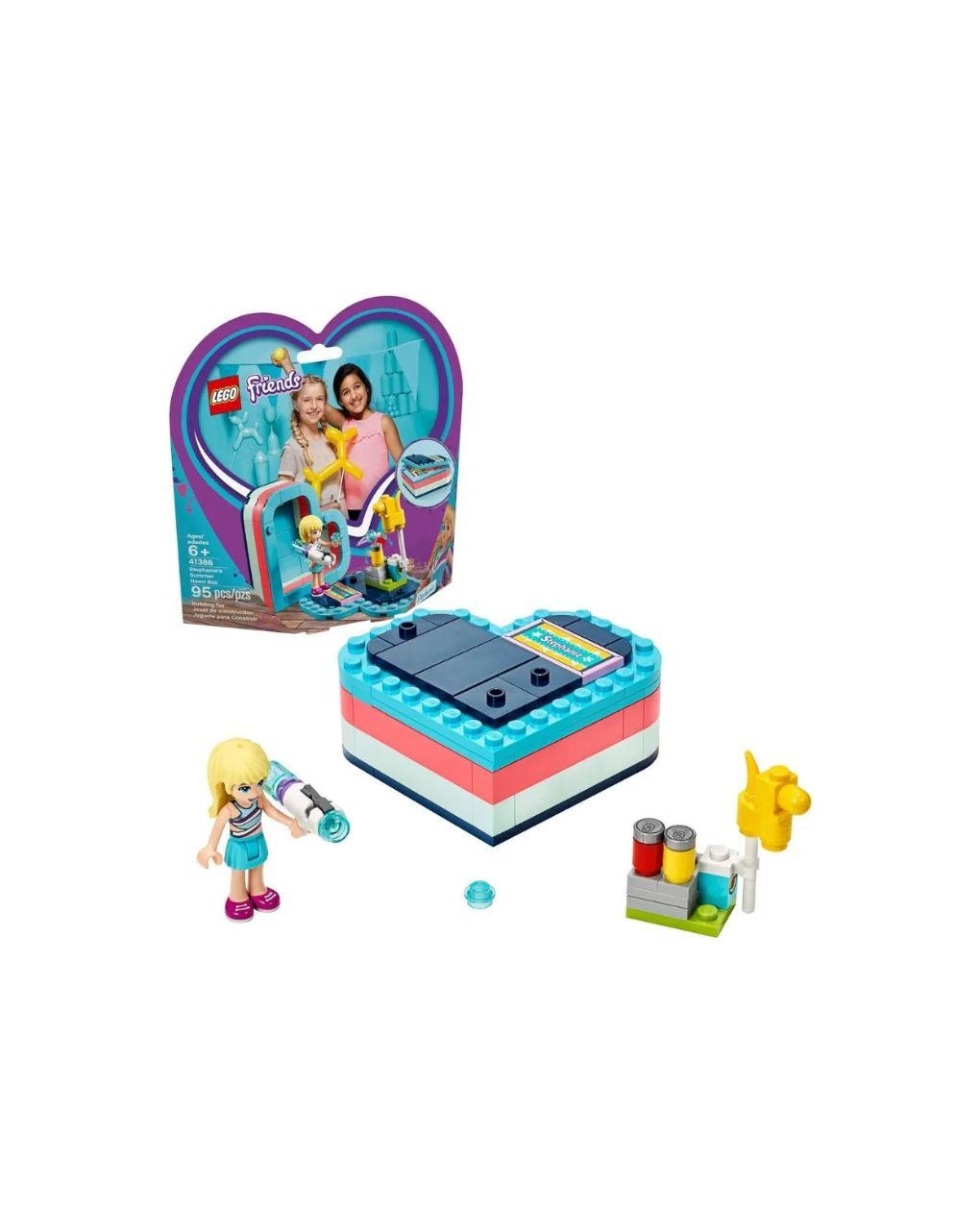 Lego friends καλοκαιρινό κουτί-καρδιά της στέφανι 41386 - LEGO, LEGO Friends