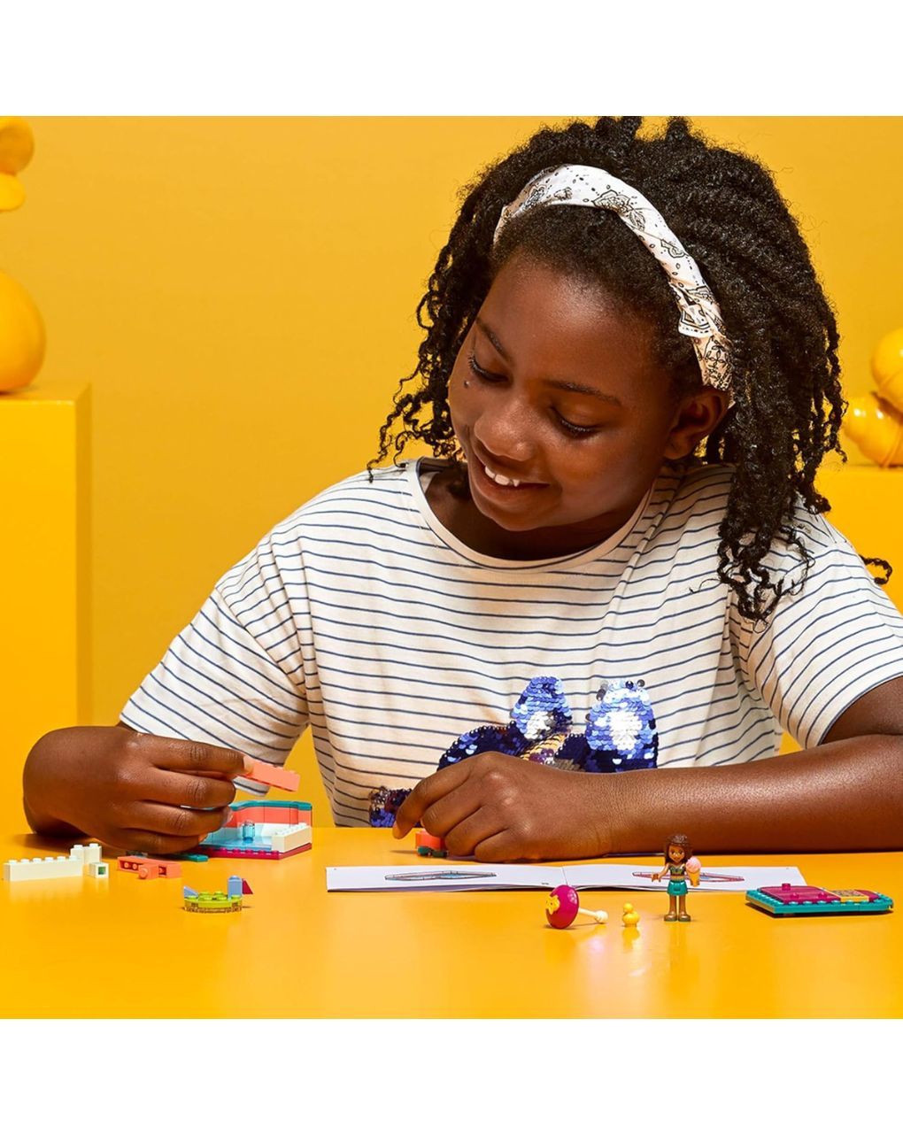 Lego friends καλοκαιρινό κουτί-καρδιά της άντρεα 41384 - Lego, Lego Friends