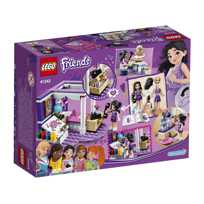 Lego friends το πολυτελές υπνοδωμάτιο της έμμα 41342 - LEGO