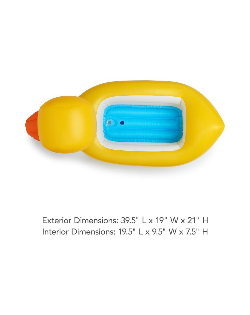 Munchkin φουσκωτή μπανιέρα παπάκι με ένδειξη θερμοκρασίας 6-24m 11054 - Munchkin