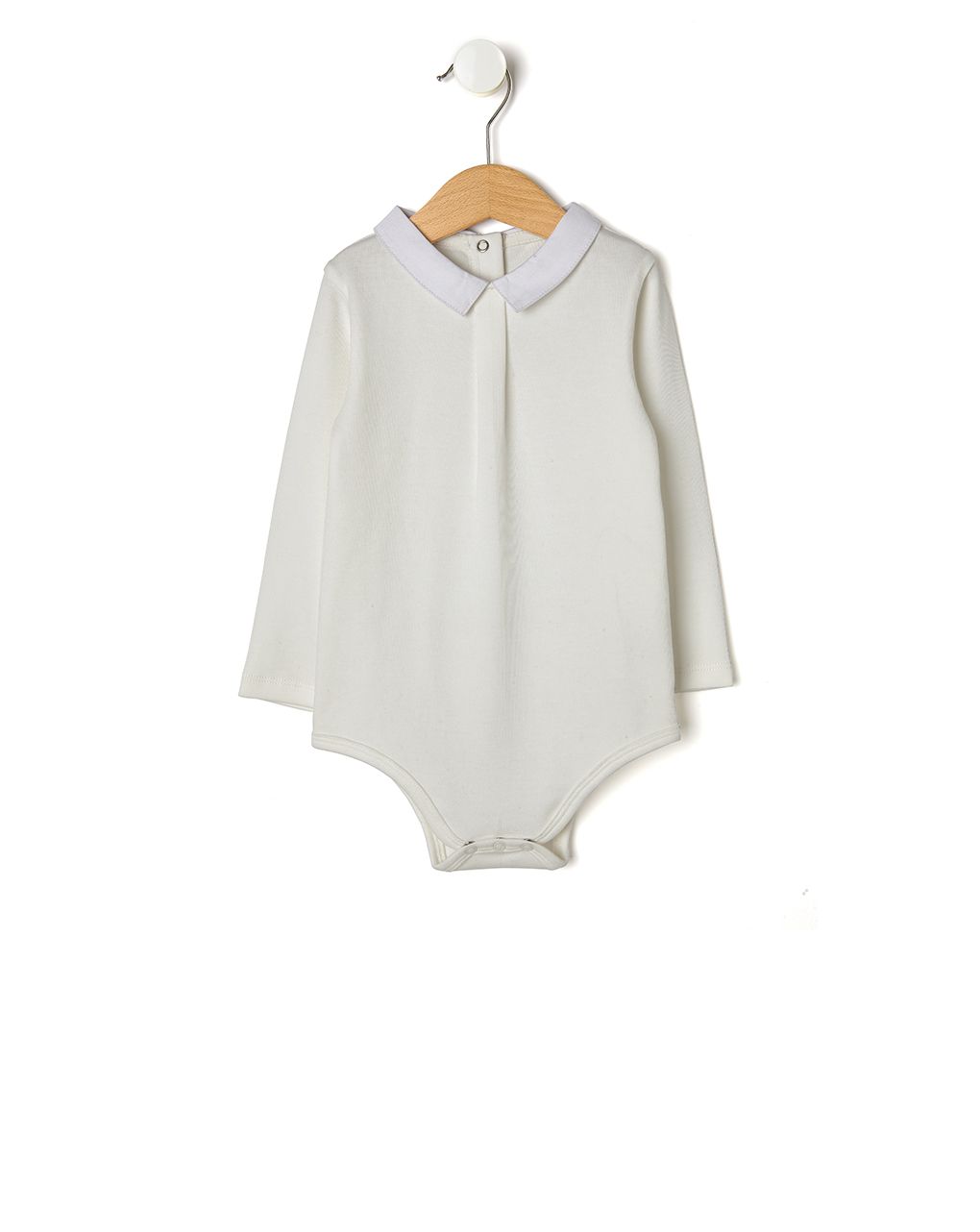 Body εκρού με γιακαδάκι - Prénatal