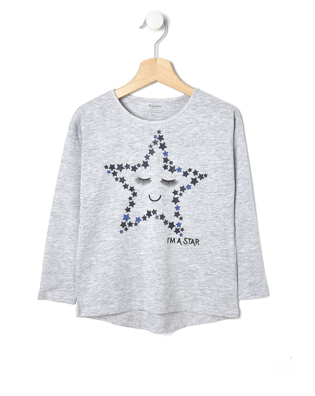 T-shirt basic με αστέρακι - Prénatal