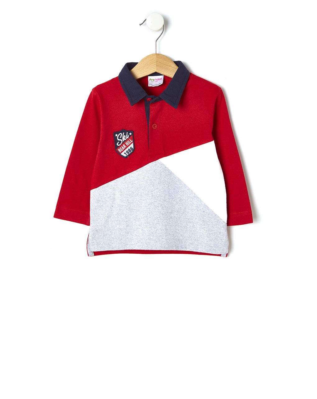 πόλο μακριά μανίκια με ένθετα - Prénatal