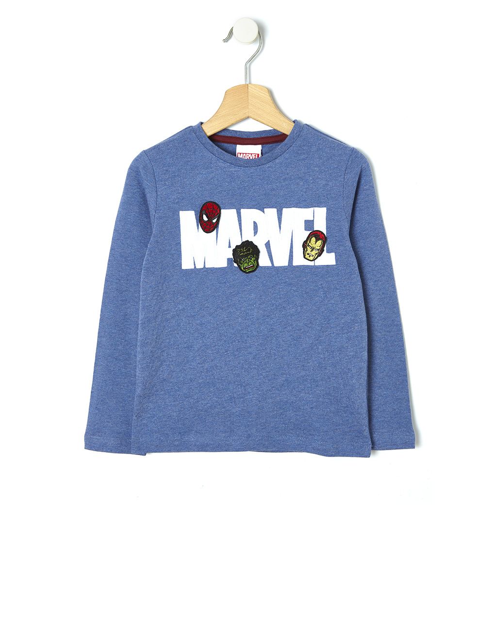 T-shirt avengers με αφαιρούμενα patch για αγόρι - Prénatal