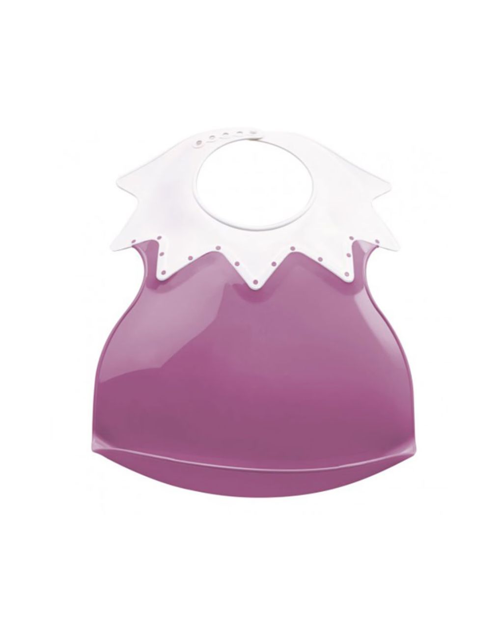 Thermobaby σαλιάρα πλαστική soft arlequin σε διάφορα χρώματα - THERMOBABY