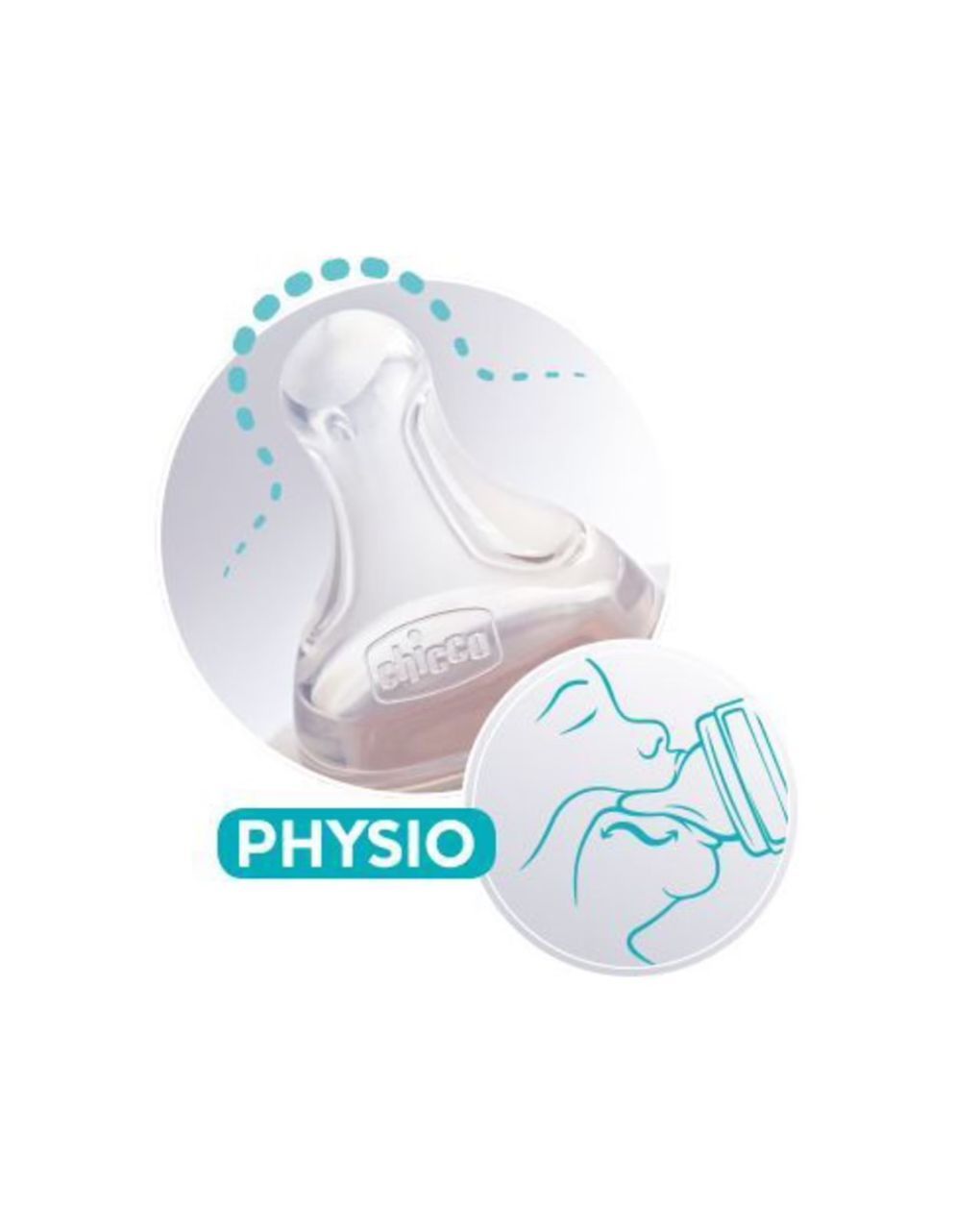Chicco πλαστικό μπιμπερό well being ροζ 150ml 0m+ a60-28611-10 - Chicco