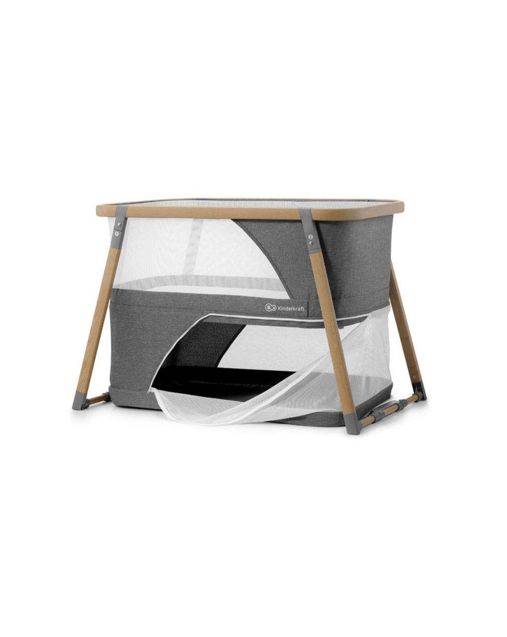Kinderkraft παρκοκρέβατο 4 σε 1 sofi gray - Kinderkraft