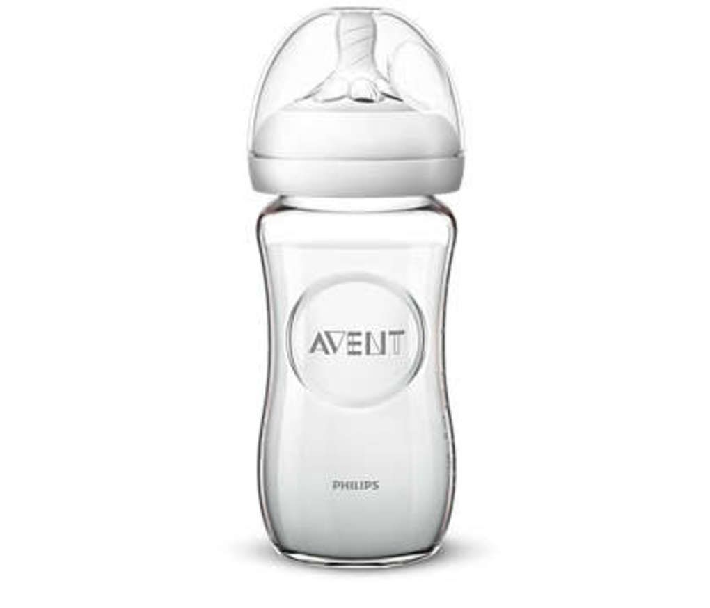 Philips-avent γυάλινο μπιμπερό natural 240 ml 1μ+ - Philips Avent