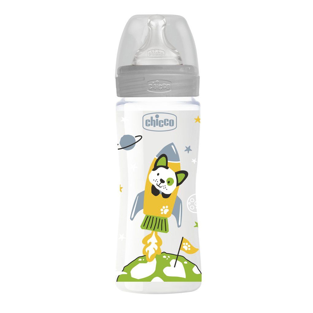 μπιμπερό πλαστικό well being unisex 330 ml - Chicco