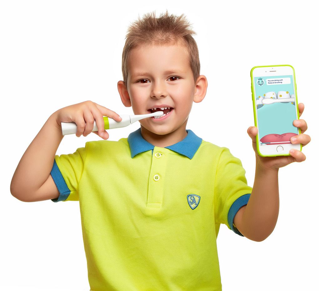 οδοντόβουρτσα ηλεκτρική παιδική agu skt6 smart kids - Agu