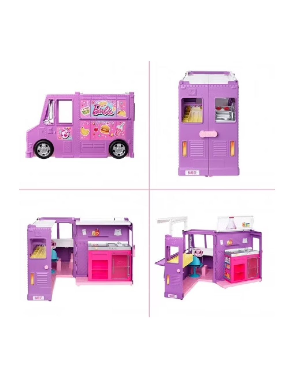 Mattel barbie fresh n fun food truck καντίνα gmw07 - BARBIE