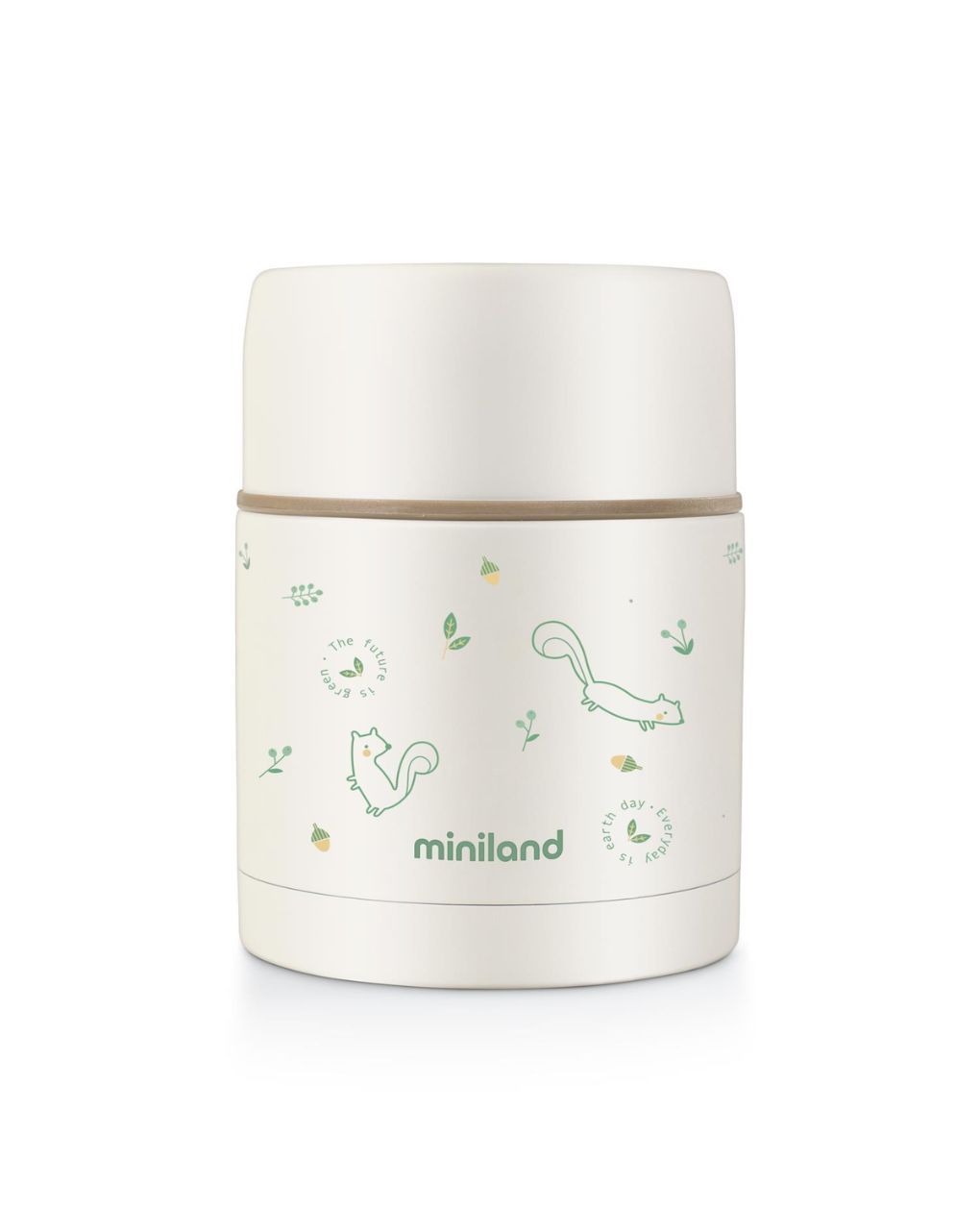 Miniland natur food thermos 600ml chip - Miniland