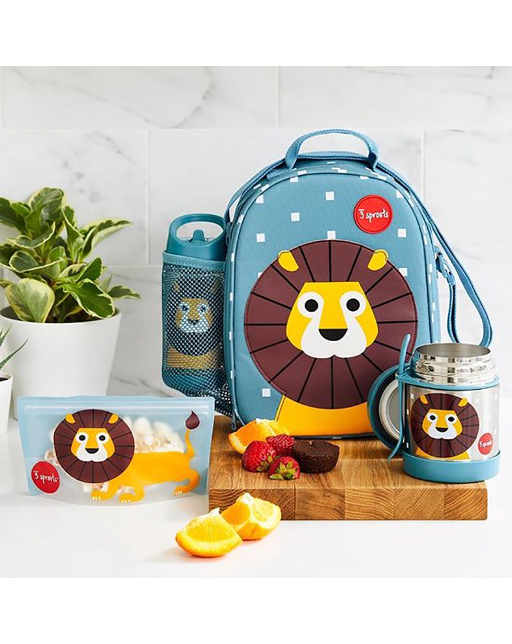 3sprouts lunch bag lion - 3 sprouts