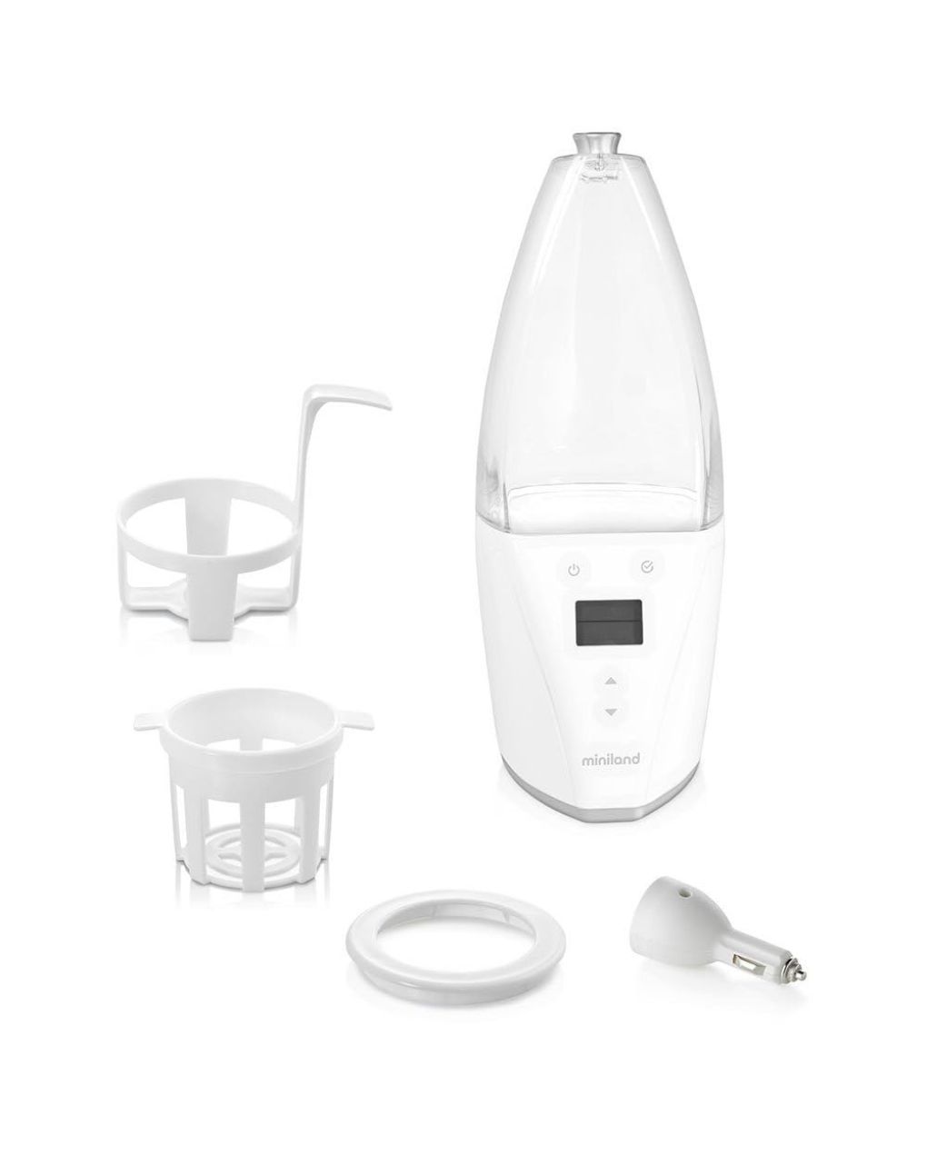 Miniland θερμαντήρας μπιμπερό warmy advanced silver ml89150 - Miniland